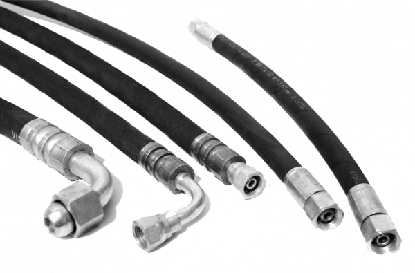 картинка Шланг 2SN, 350 бар, 15м, 8 мм, 3/8"Ш x 3/8"Г от компании Нова Механика
